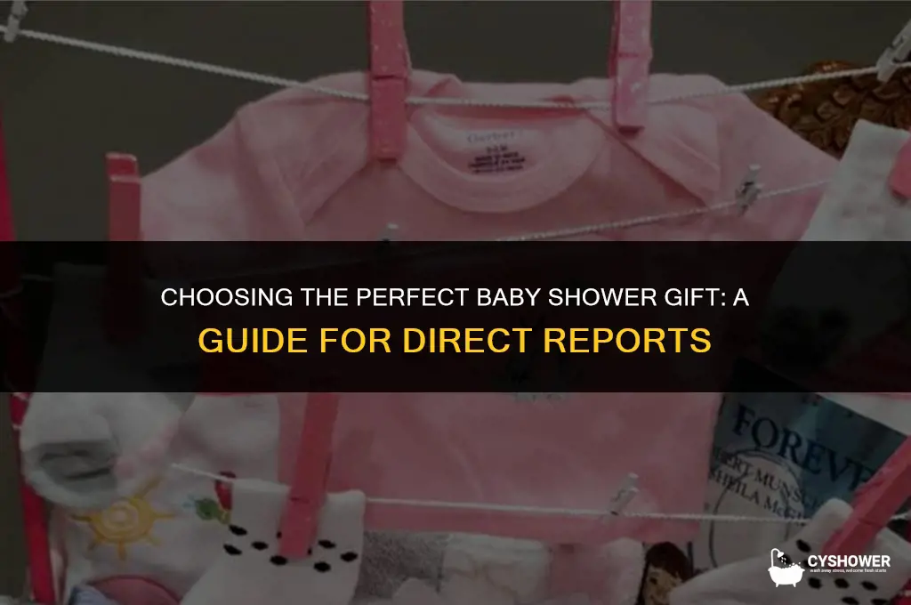 how much to contribute to baby shower gift direct report