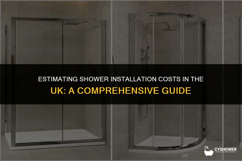 how much to fit a shower uk