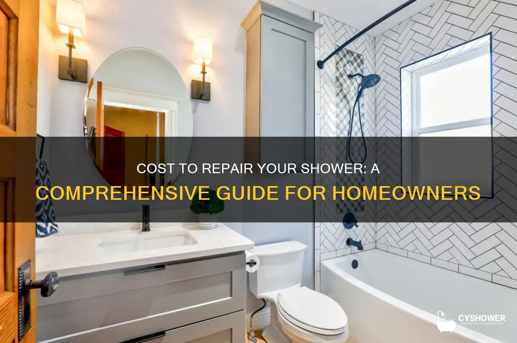 how much to get shower fixed