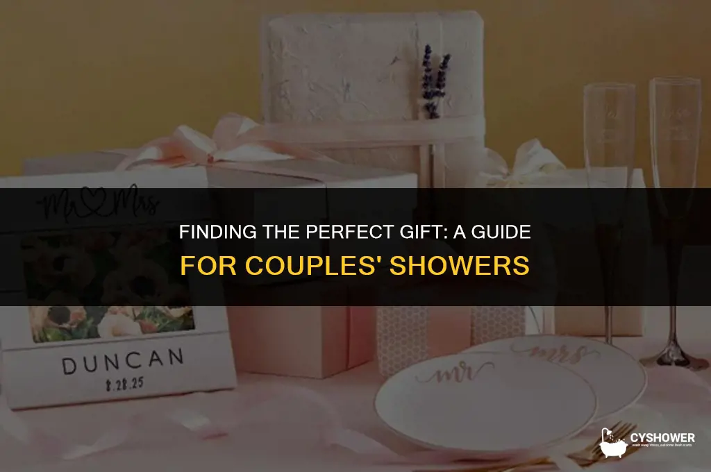 how much to gift at couples shower