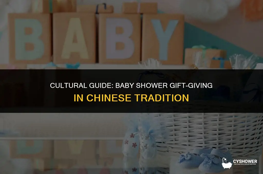 how much to give for a baby shower chinese