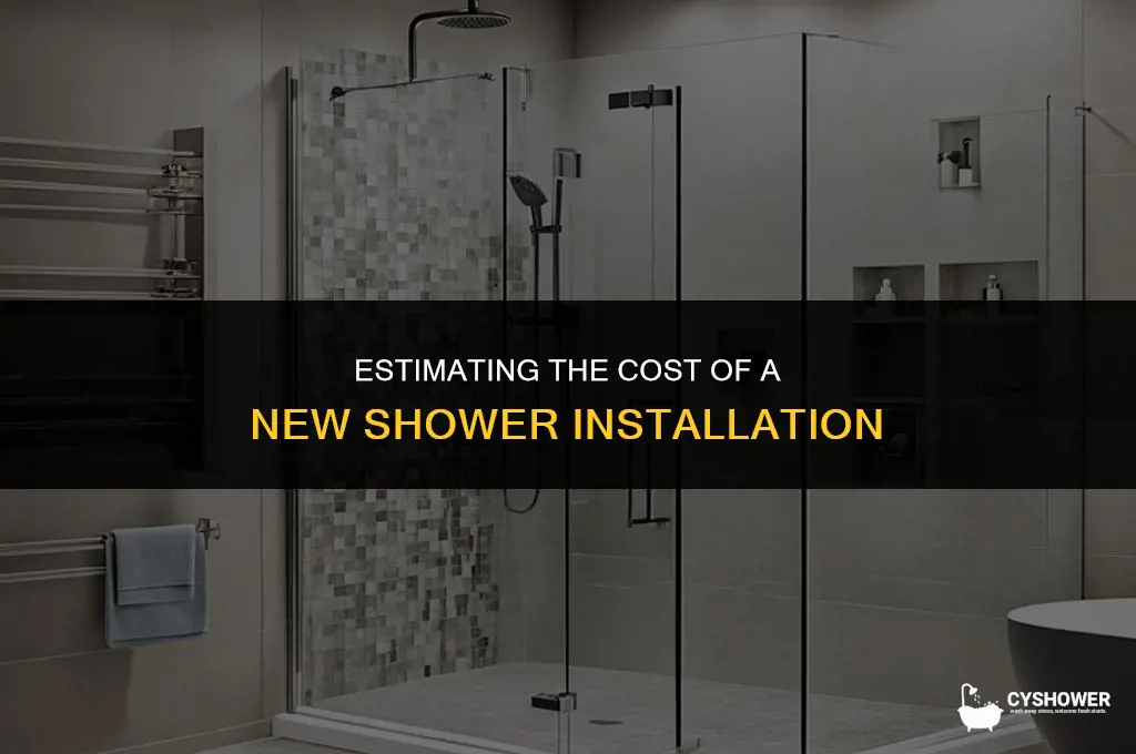 how much to have a shower fitted