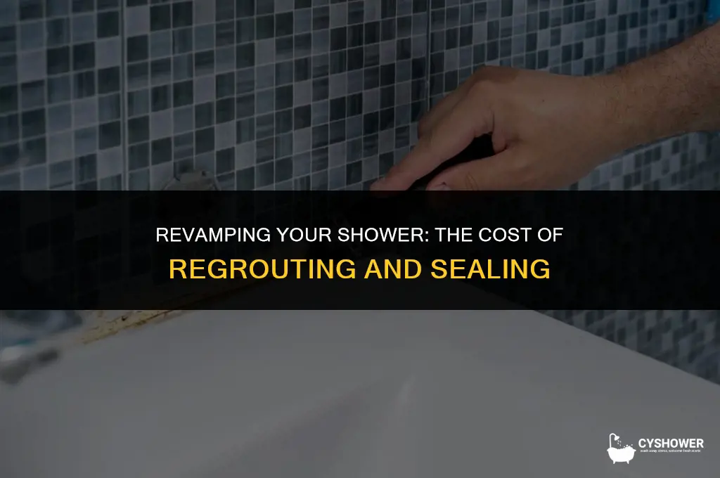 how much to have your shower regrouted and sealed