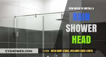 Cost Guide: Installing a Rain Shower Head in Your Bathroom