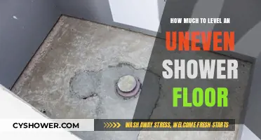 Uneven Shower Floor? Here's How Much Leveling Costs