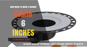 Cost Guide: Moving a Shower Drain 6 Inches Explained