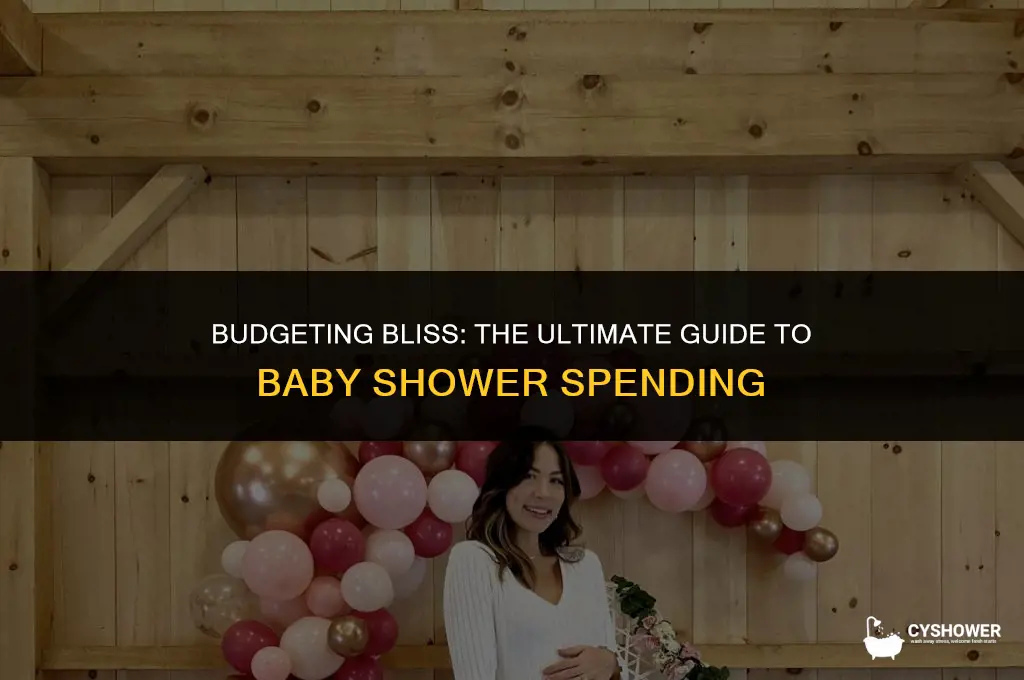 how much to psend on baby shower