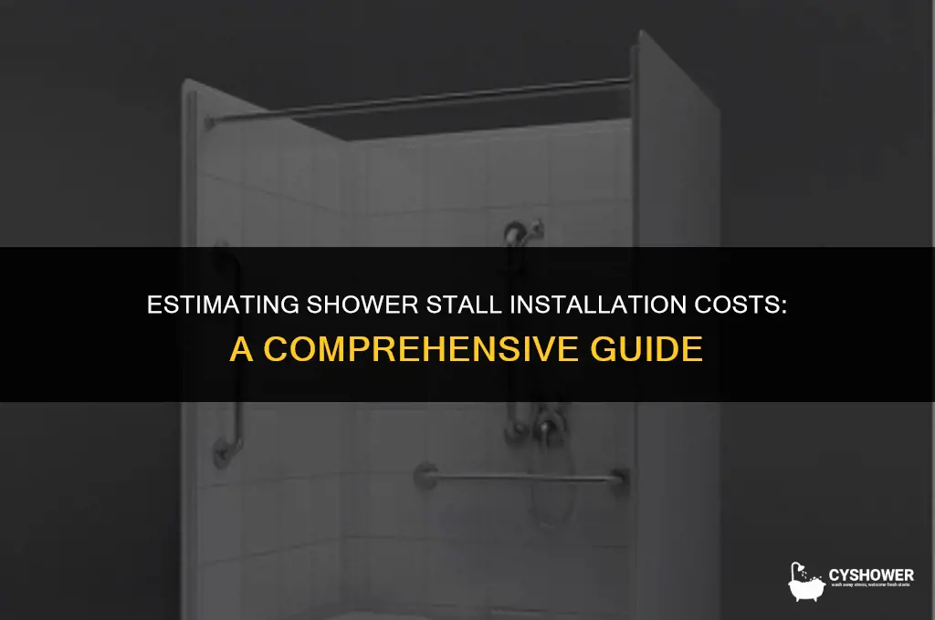 how much to put a shower stall in