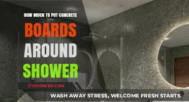 Cost-Effective Guide: Concrete Boards Around Shower Installation