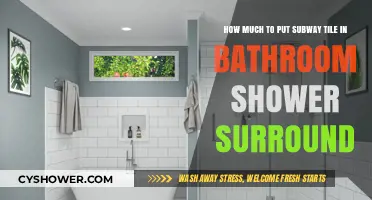 Cost Guide: Installing Subway Tile in Your Bathroom Shower Surround