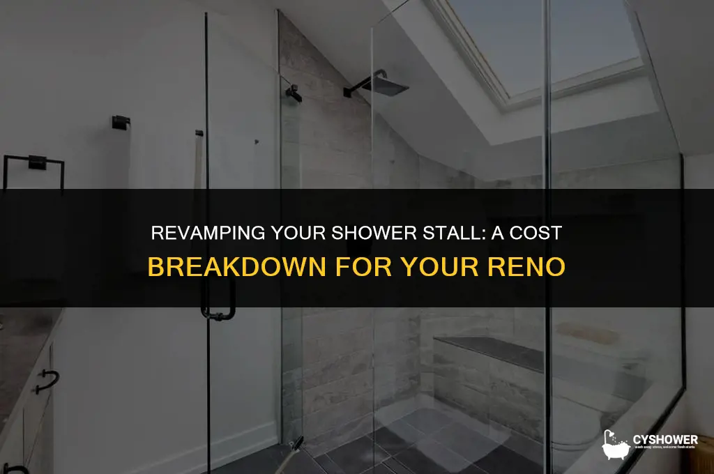 how much to redo a shower stall