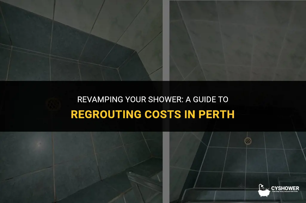 how much to regrout a shower perth