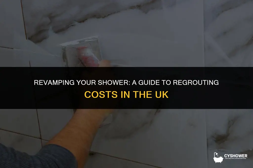 how much to regrout a shower uk