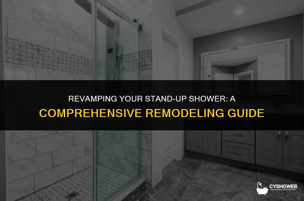 how much to remodel a stand up shower