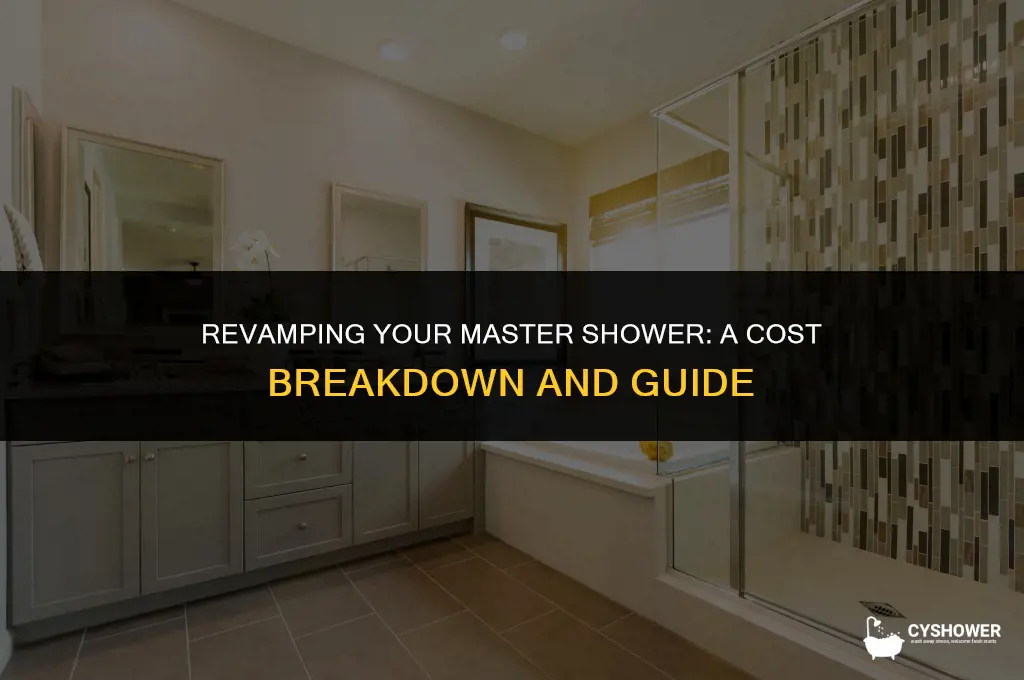how much to remodel master shower