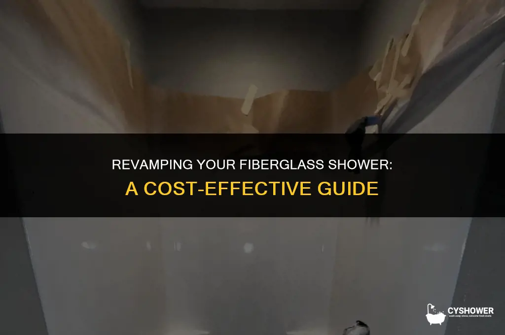 how much to repair a fiberglass shower