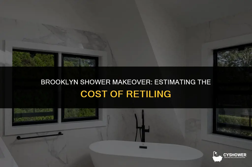 how much to retile a shower in brooklyn