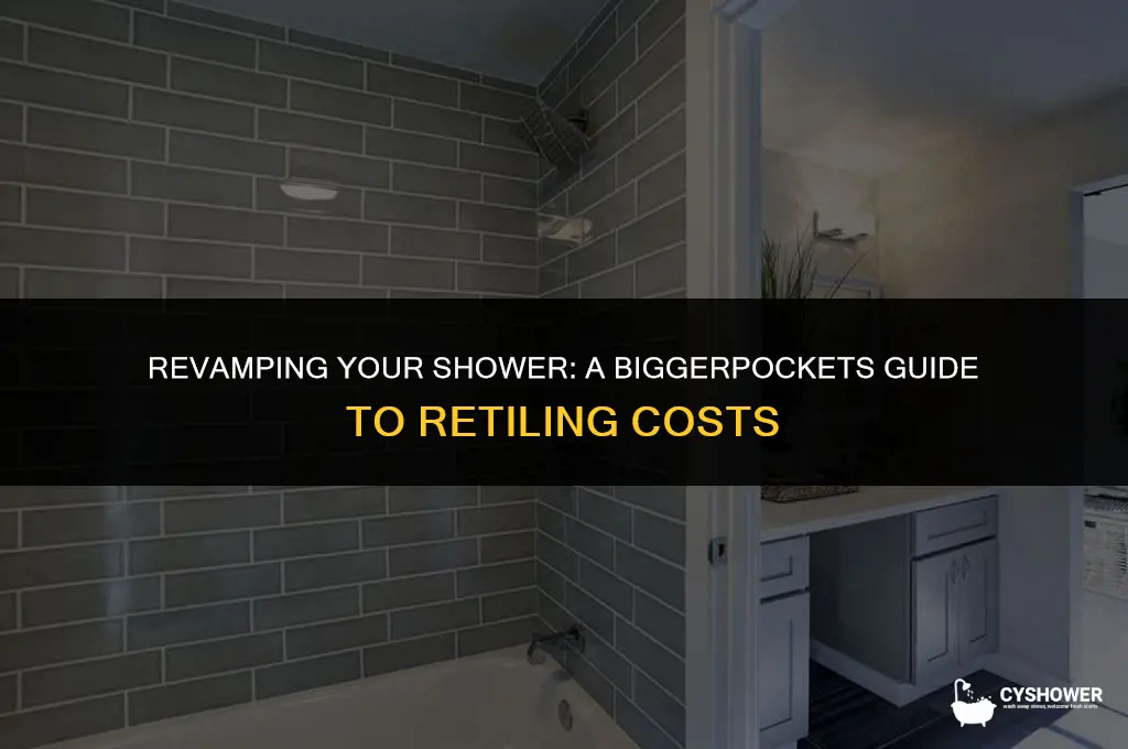 how much to retile shower biggerpockets