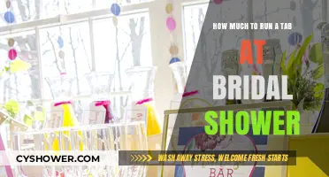 Bridal Shower Bar Tab Budget: Planning the Perfect Celebration