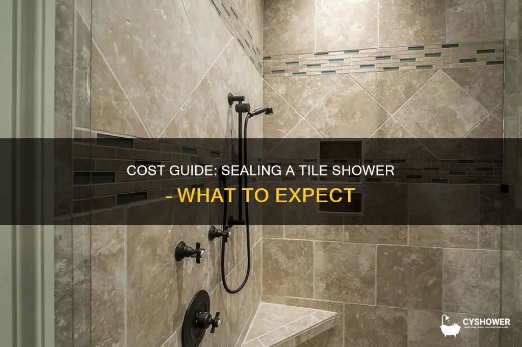 how much to seal a tile shower