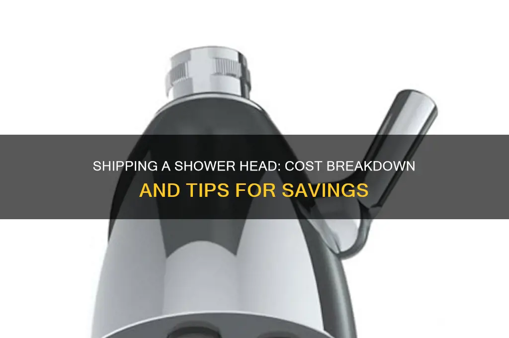how much to ship a shower head