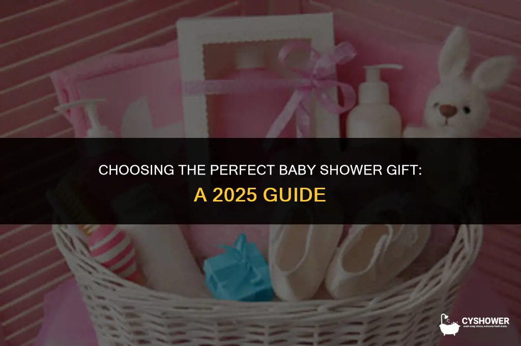 how much to spend on a baby shower gift 2025