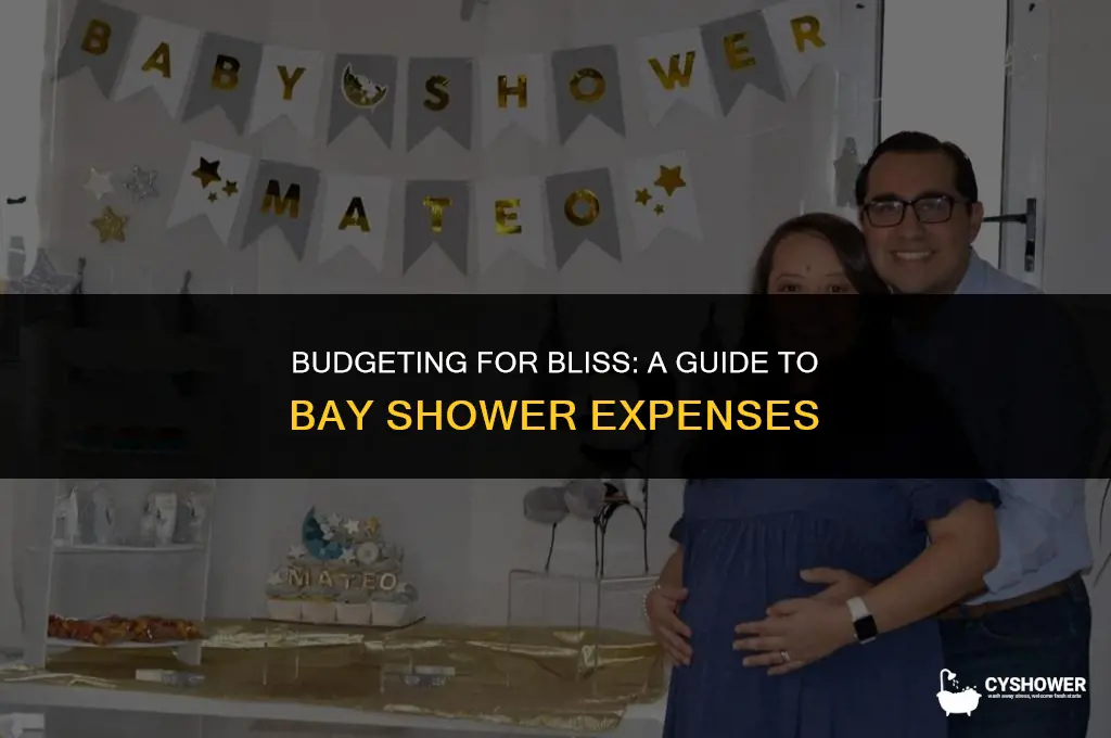 how much to spend on a bay shower