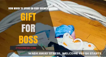 Appropriate Baby Shower Gift Budget for Your Boss: A Guide
