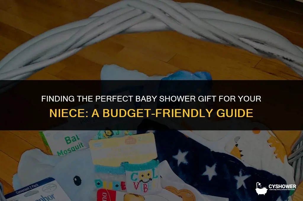 how much to spend on baby shower gift for neice