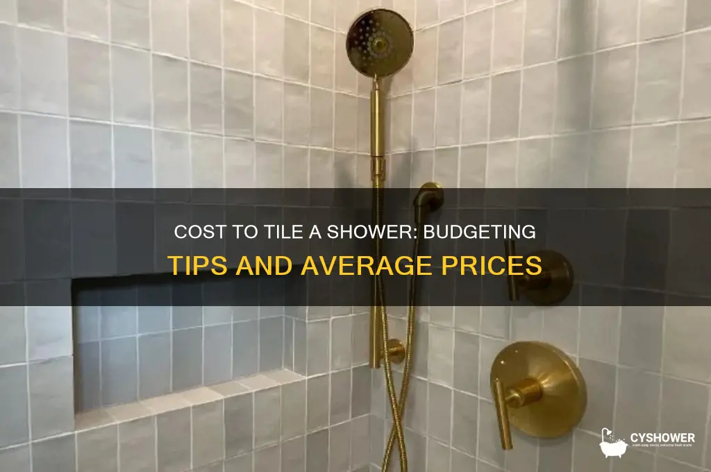 how much to tile a shower