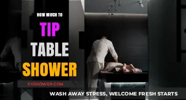 Understanding Table Shower Etiquette: A Guide to Tipping