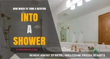Transforming Your Bathtub into a Shower: Costs and Considerations