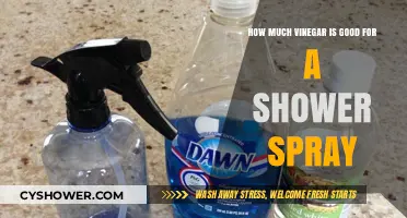 Vinegar's Power: A Natural Shower Spray Solution