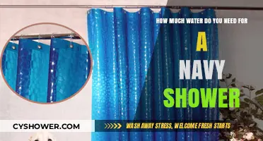 Navy Shower Water Usage: How Much Do You Really Need?