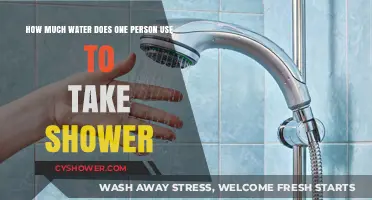 Shower Water Usage: How Much Does One Person Consume?