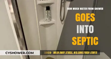 Shower Water Usage: How Much Enters Your Septic System?