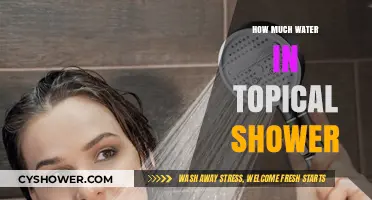 Topical Shower Water Usage: How Much is Really Needed?