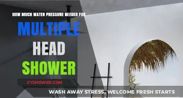 Optimal Water Pressure for Multi-Head Showers: A Comprehensive Guide