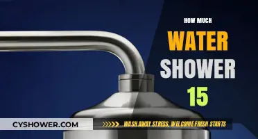 Efficient Showering: How Much Water Does a 15-Minute Shower Use?