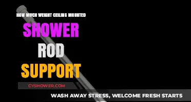 Ultimate Guide to Ceiling-Mounted Shower Rod Weight Capacity