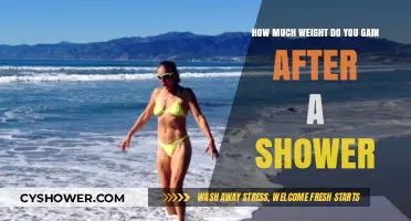 Post-Shower Weight Gain: Understanding the Surprising Truth Behind It