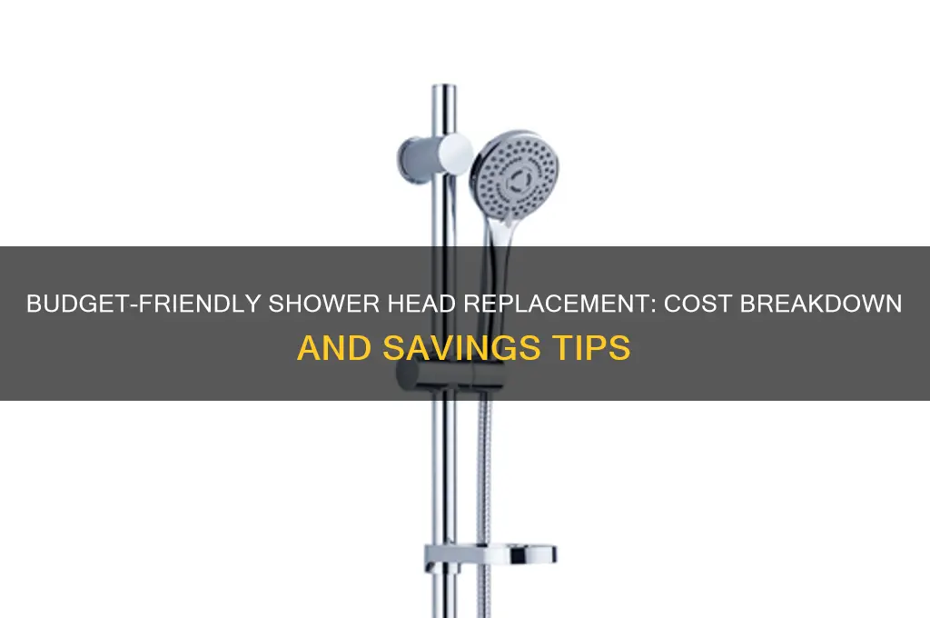 how much will cost exchange shower head