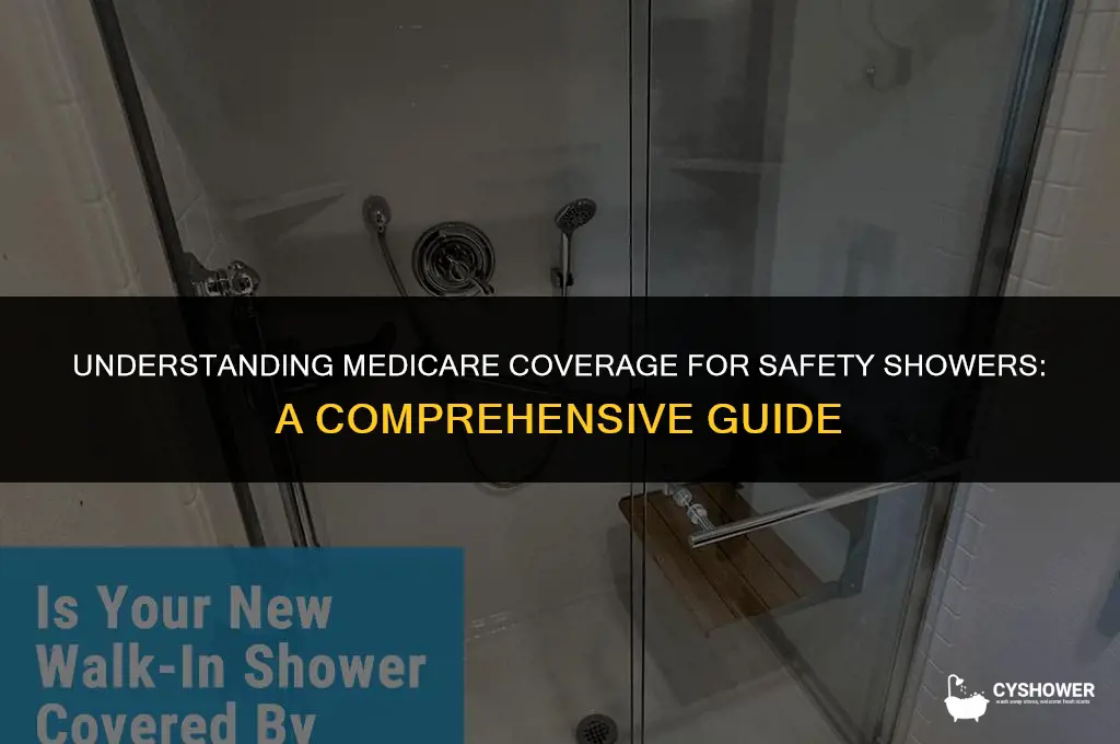 how much will medicare pay for a safety shower