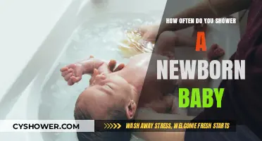 Bathing Bliss: The Ideal Shower Frequency for Your Newborn