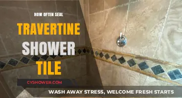 Sealing Travertine Shower Tile: Optimal Frequency for Long-Lasting Protection