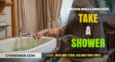 Senior Hygiene Guide: Optimal Shower Frequency for Elderly Wellness