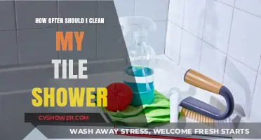 Maintaining a Sparkling Tile Shower: Optimal Cleaning Frequency Guide
