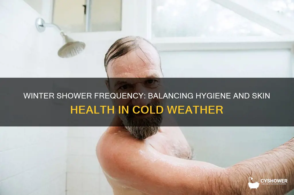 how often should i take a shower in winter