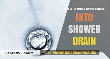 Bleach in Shower Drains: Optimal Frequency for Maintenance and Cleanliness
