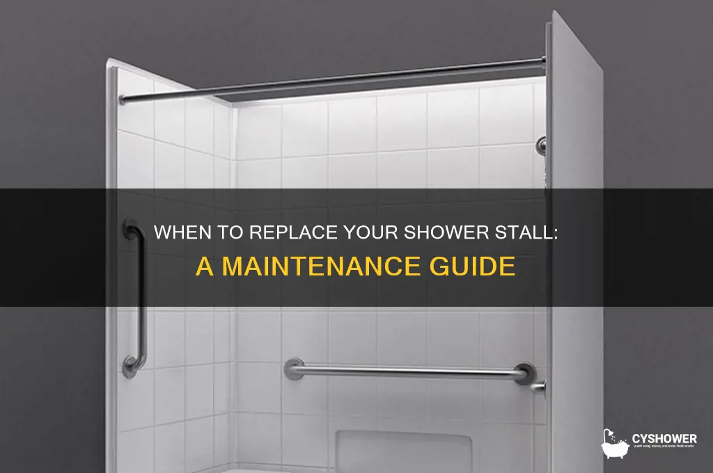 how often should you replace a shower stall